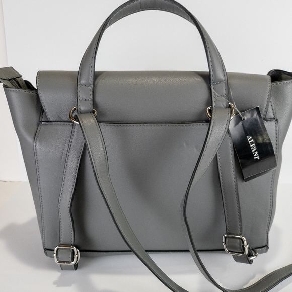 Alfani Mixed Metal Backpack - Picture 3 of 6